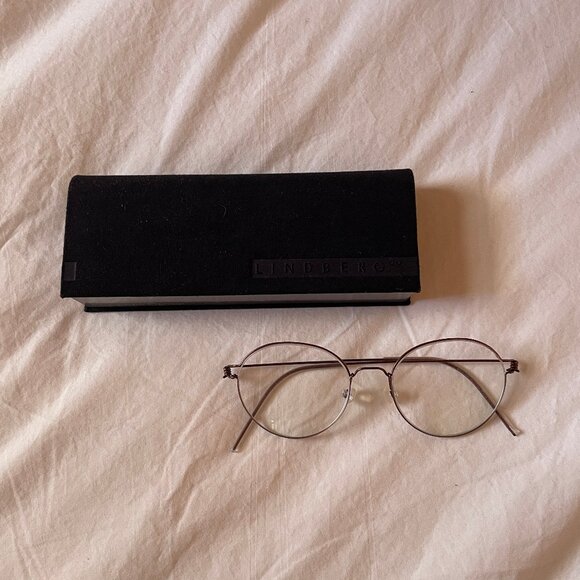 Lindberg Panto Air Titanium Frames // Matte Bronze - Picture 2 of 4